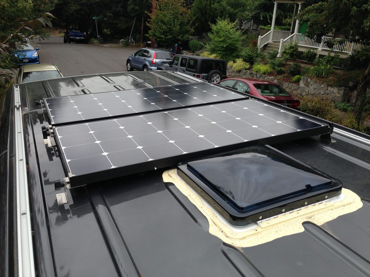 How to Install Solar Panels on a Camper Van - Traipsing About