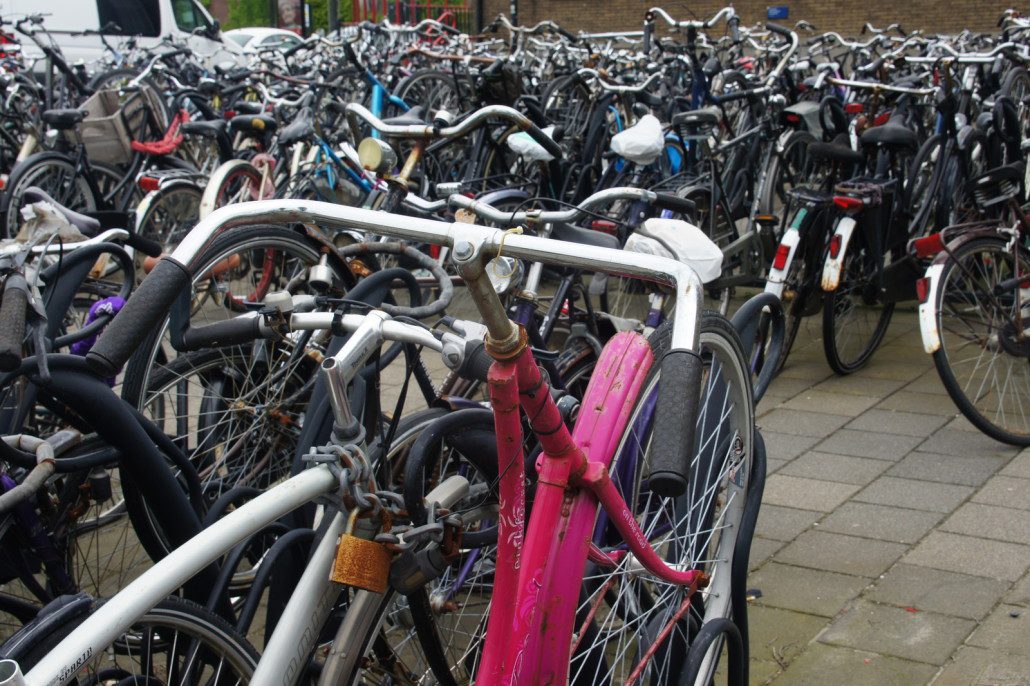 Bike parking in Holland