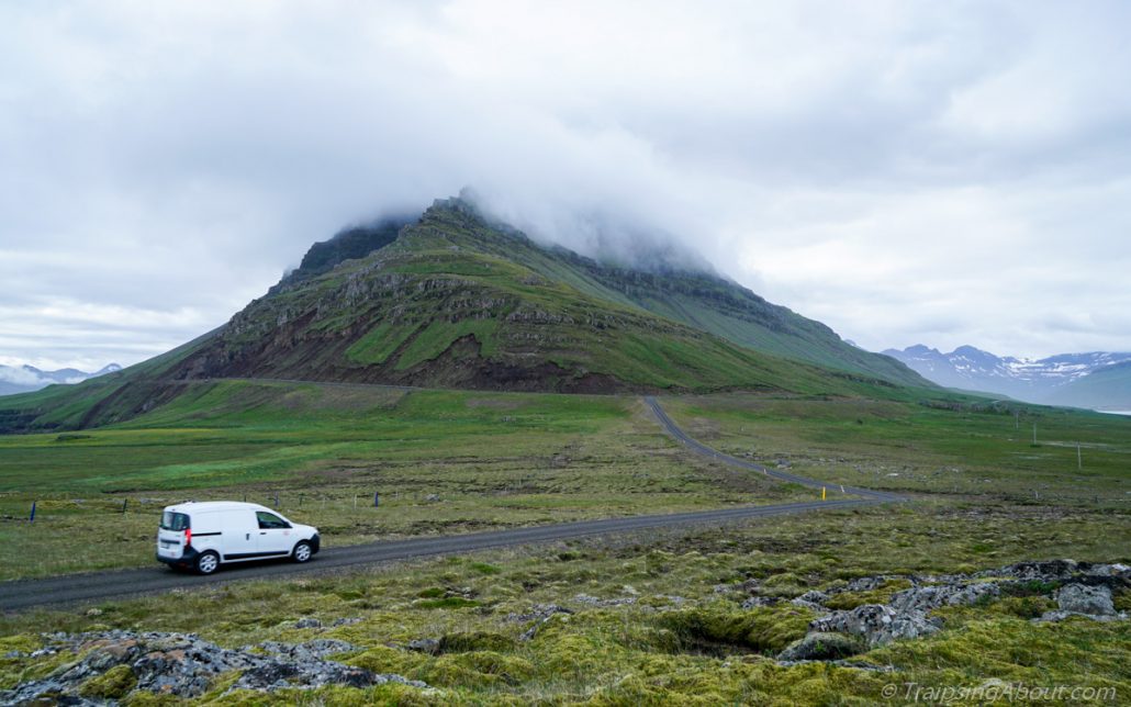 Open roads in the east fjords.