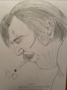 Tom Jobim portrait